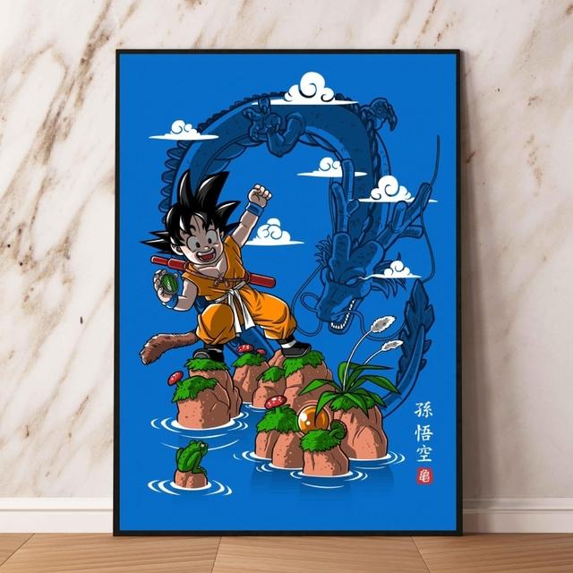 Холст Плакат Dragon Ball Carot Печать и печать Высококачественный художественный подарок для друзей