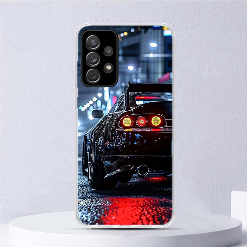 Крутой Мужской Мужчины Спортивные Машины Мягкий Чехол Для Samsung Galaxy A16 A15 A14 A13 A56 A55 A54 A53 Чехол Для Телефона A26 A36 A25 A35 A24 A34 A23 A