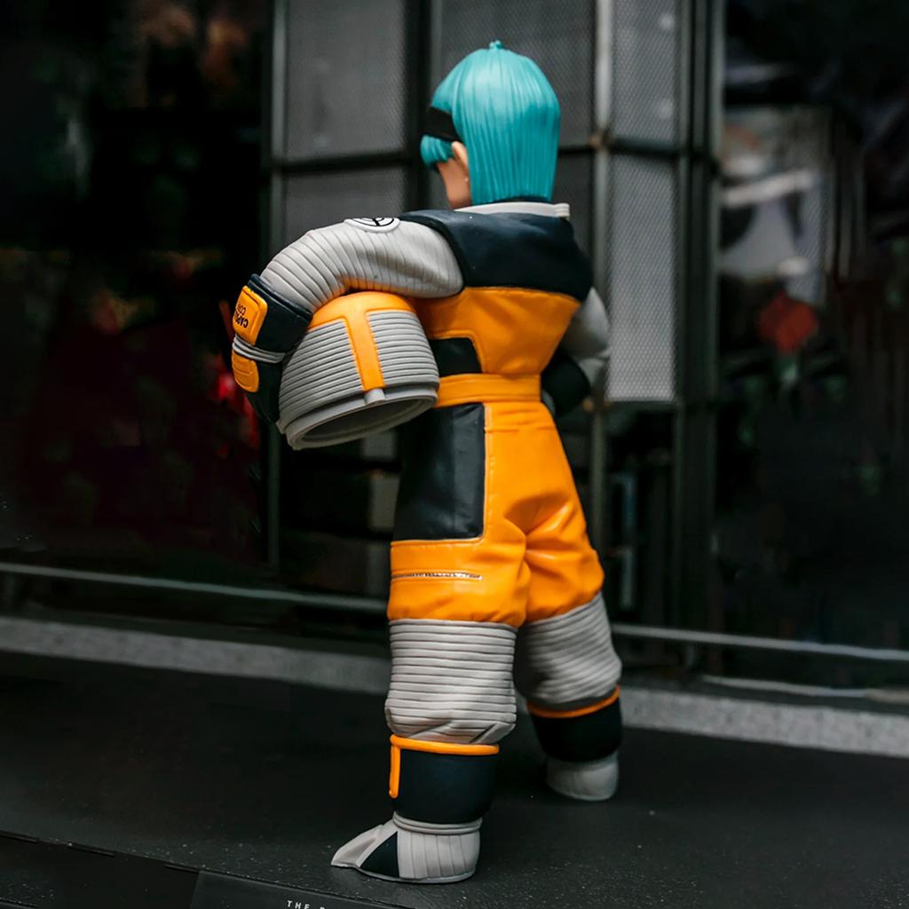 21cm/8.3in Anime Dragon Ball Z Figure Space Suit Bulma Figure PVC Action Figures Collection Model Toys Gifts