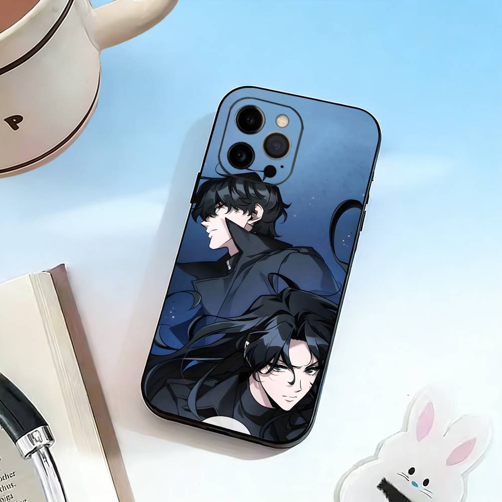 A-Аниме Исекай ORV Чехол для телефона Для iPhone 17,16,15,14,13,12,11 Plus,Pro Max,XS,Мягкий силиконовый Черный чехол