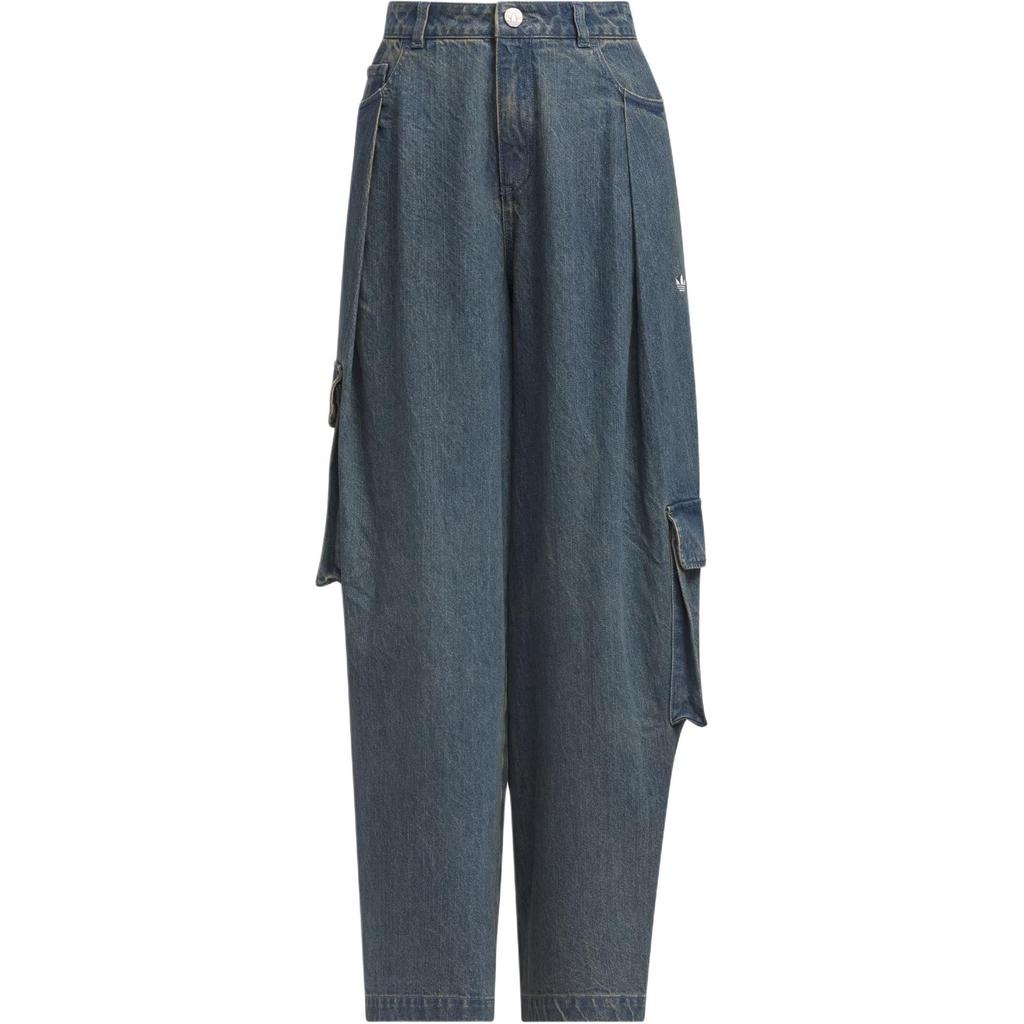 Adidas Оригинальные джоггеры карго из мягкого денима Женские брюки KC5813