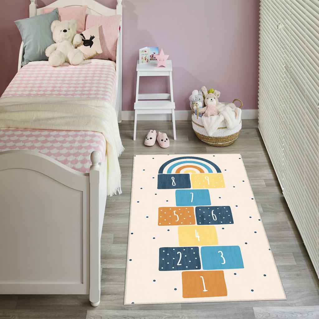 Декоративные коврики, Коврики для гостиной, Коврик, пригодный для машинной стирки, Нескользящий коврик