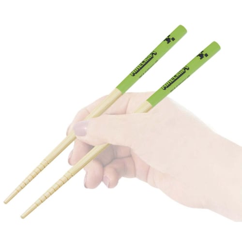 Skater Bamboo Safety Chopsticks 21cm Minecraft Creeper Creeper Chopsticks ANT4-A