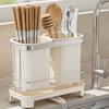 Light Luxury Chopstick Storage Rack Multi-functional Kitchen Organizer  Cutlery Storage
