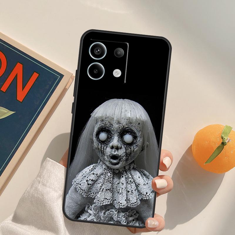 Жуткие куклы Чехол Для Xiaomi Redmi Note 14 13 9 10 11 12 Pro 9S 10S 11S 12S Redmi 13C 10C 12C 14C Чехол