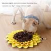 Нюхательный коврик для собак Кормушка Цветок Стимулирует естественные навыки поиска пищи Игрушки для собак Лакомство для собак