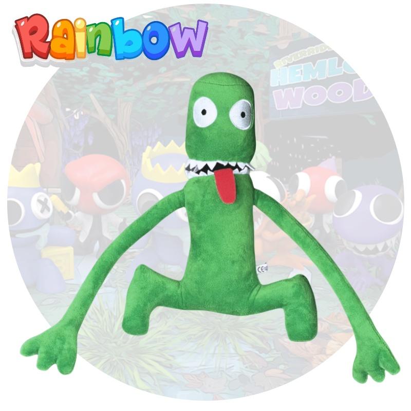 Rainbow Friends Roblox2 Frog Plush Toy Green Long Arms And Short Plush Fur
