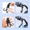 Multifunctional Baby Stroller Double Hooks Shopping Cart Hanging Bag Hanging Buckles Car Back Seat Hook Universal Accessories