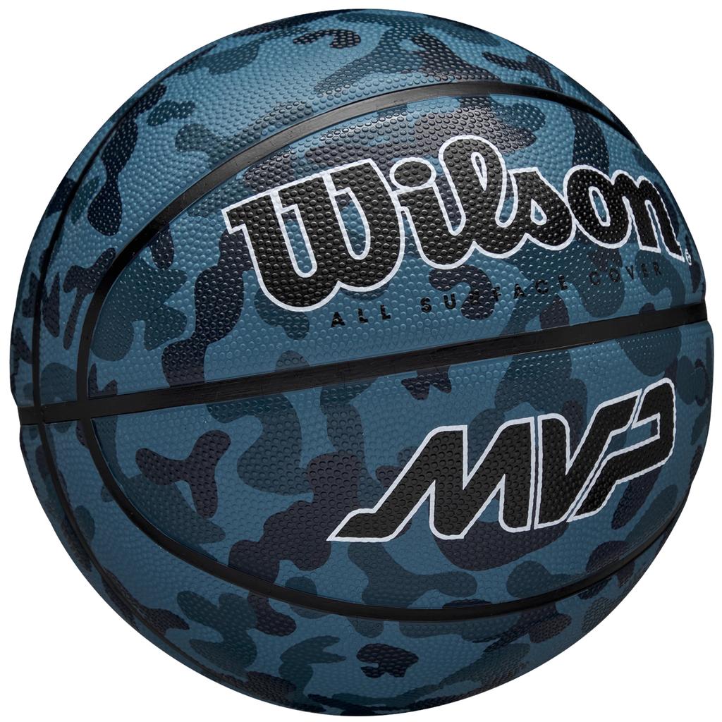 Wilson MVP Camo Ball, Unisex blue Basketball