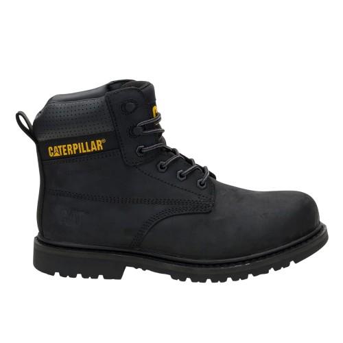 Caterpillar Mens Silva Leather Lace Up Work Boots