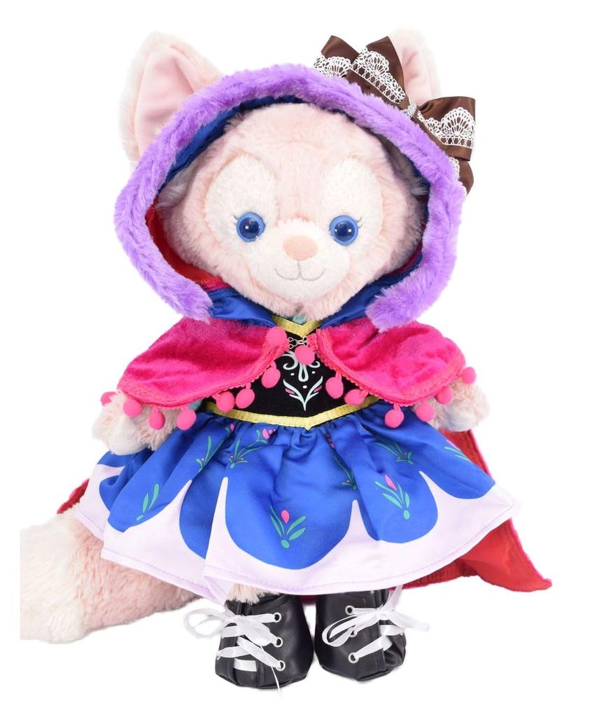 Teddy Bear Mail Order Alice Linabelle Costume from Frozen Kingdom for Small Size Dress-Up (No Body) (Anna Linabelle)