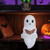 Светодиодный ночник на Хэллоуин 3D Милый призрак Уютная лампа для чтения Подарки на Хэллоуин для детей Украшение для дома Камин Праздник