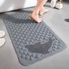 Bathroom Anti Mat PVC Shower Anti Fall Foot Mat Thickened Dolphin Massage Bathroom Shower Room Floor Mat Bath Rug Shower Mat