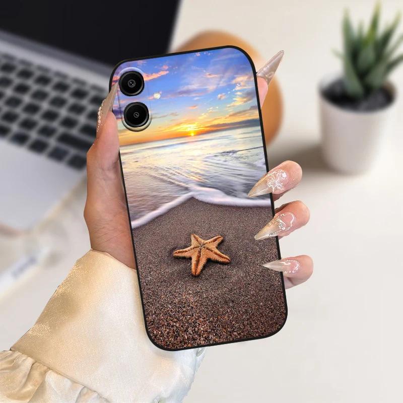 Модный мультяшный чехол для Samsung A06 Чехол A16 4G 5G Мягкий силиконовый ТПУ Чехол для телефона для Samsung Galaxy A05 A05S Защитные оболочки