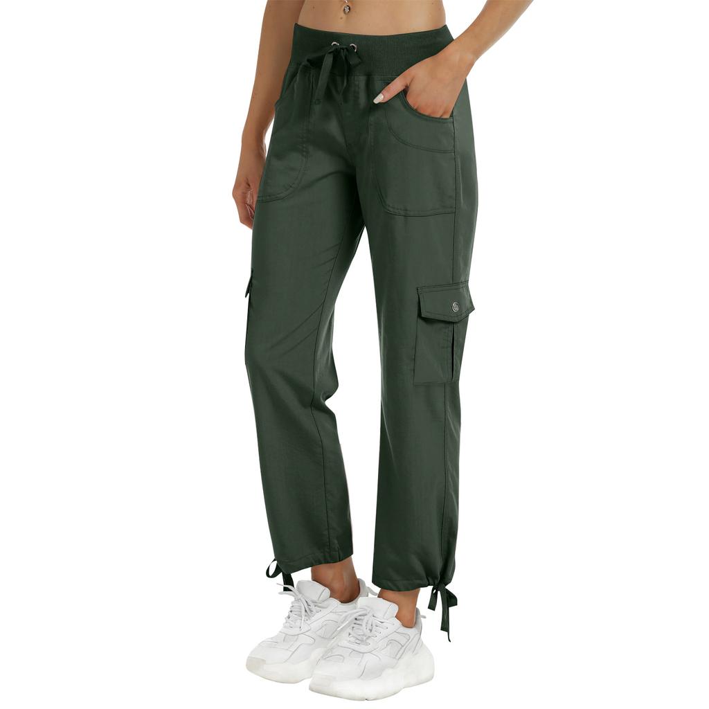 Женские походные брюки, легкие, быстросохнущие, спортивные, для путешествий, повседневные, свободные, удобные, с милыми карманами