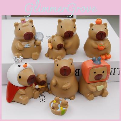 Капибара Blind Box Коллекционные Фигурки ПВХ Игрушки Для Фанатов Аниме