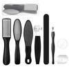 BIUTEFOR Heel Heel Foot Removes Dead Removes Heel File Set File, Care, Exfoliating, Care, Skin, Cocoons, 6-in-1