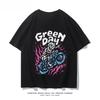 2025 Лето Новые Хип-хоп Футболки с Графическим Принтом Группы Green Day, Футболки с Коротким Рукавом, Одежда Высокого Качества, Уличная Одежда