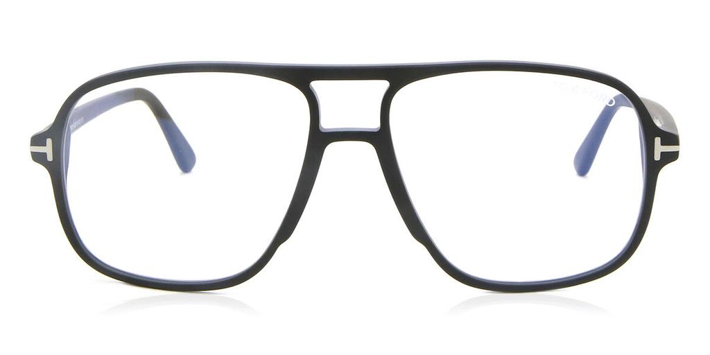 Tom Ford Ft5737 B Blue Light Block 002 Men Eyeglasses