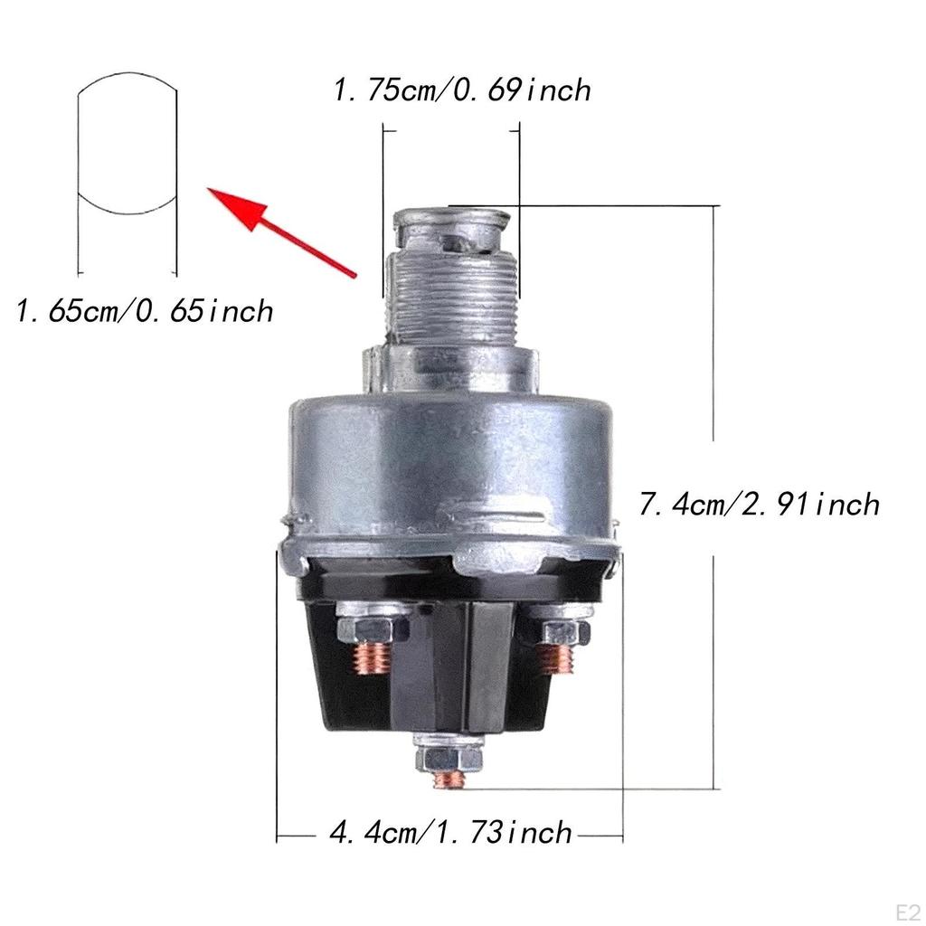 Замена замка зажигания Прочный Легко установить Стартер Универсальный для сельскохозяйственной техники