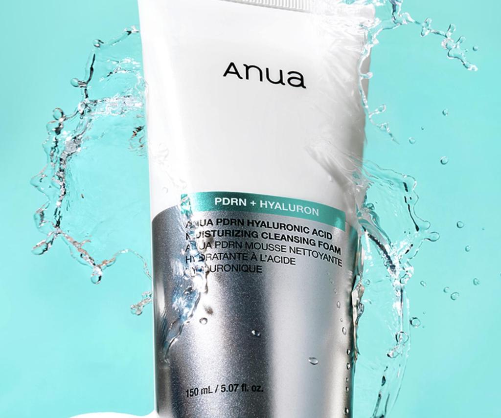Anua PDRN Hyaluronic Acid Moisture Cleansing Foam Hydrating Refreshing 150ml