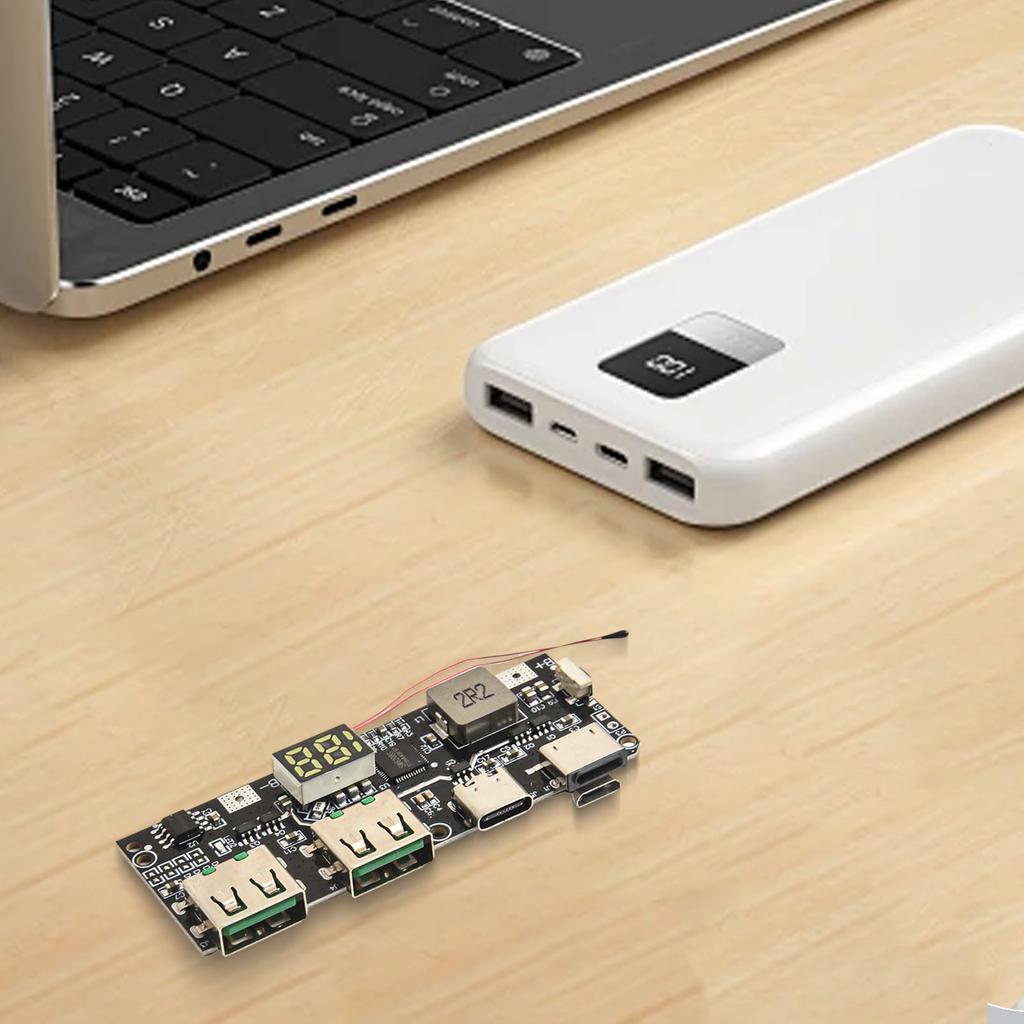 Высокоэффективный Power Bank 22,5 В Power Bank Чип идентификации быстрой зарядки Высокий выходной ток Широкий диапазон входного напряжения