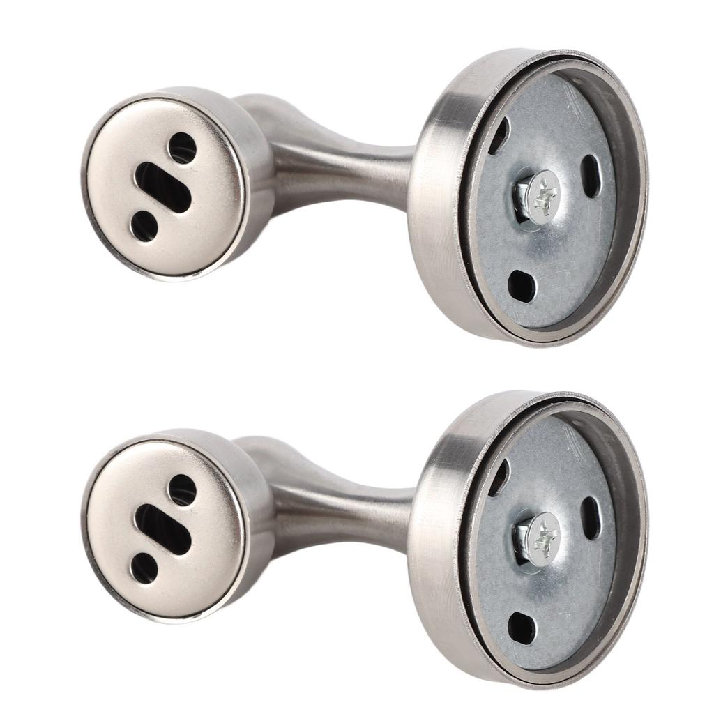 2 комплекта из нержавеющей стали, прочный магнитный дверной упор, напольный настенный присоска, дверной упор, фурнитура