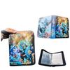 Kamen Rider Gatchard Card File, Card Storage Bag, Storage Box, 4 Pockets, Holds 400 Cards, PU Shell, Gift for Kids, Card Collector, Moe Gift (A)