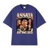 Assata Shakur Unisex BlackLeaders TShirt Women Clothing Fashion Retro Street Hot Sale Classic Tshirts Oversized Cotton T Shirt