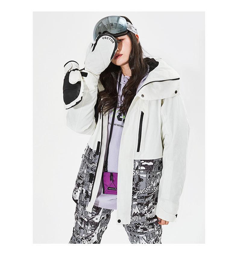 Мужские и женские лыжные брюки VECTOR Stormproof: Теплый, Ветрозащитный, Водонепроницаемый для Одинарной и Двойной доски.