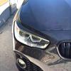 Для BMW 1 серии F20 F21 118i 120i 2015 - 2018 Высококачественные АБС-пластик Накладки на передние фары 'Брови' 3D Наклейки Глянцевый Черный