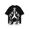 Yhwach BLEACH Аниме Футболка Винтажная Y2k Стиранная Футболка Мужская Одежда Летняя С коротким рукавом Высококачественные Чистый Хлопок Футболки Топы