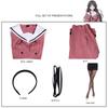 AnimeThe Fragrant Flower Blooms With Dignity Waguri Kaoruko Cosplay Costume Long Wig JK Top skirt Uniform Carnival Women suit