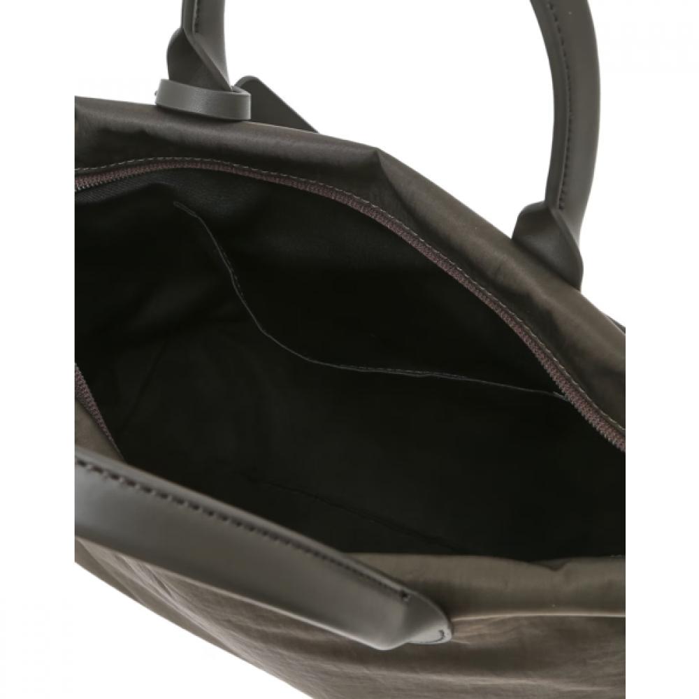 Daks Khaki Logo Decoration Nylon Tote Bag Dbba6f107k5