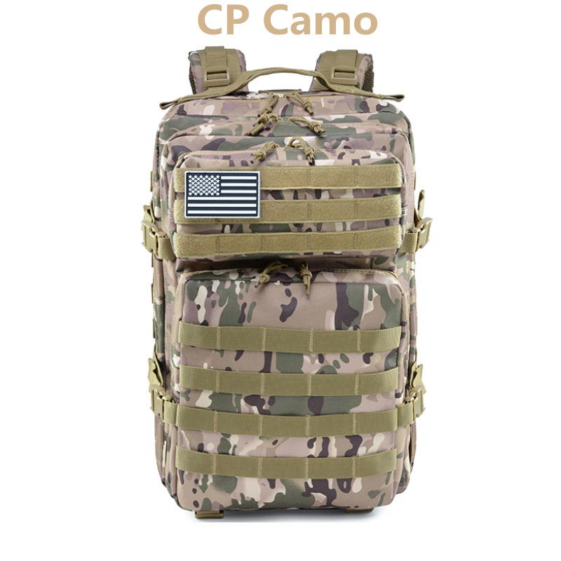 Camouflage Army Backpack Men Military Tactical Bags Assault Molle Backpack Hunting Trekking Rucksack Waterproof Bug