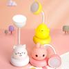 Cartoon Desk Lamp Usb Charging Mini Cute Night Light Desktop Eye Protection Led Lamp Creative Night Light Ornament