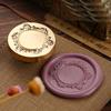 1pc Photo Frame Series Wax Seal Stamp Brass Heads Oval and Circle Sealing Wax Stamp for Wedding Invitation Decor Envelopes Invit