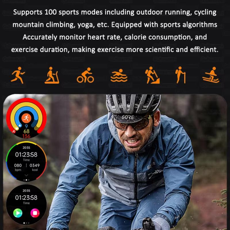 2025 НОВЫЕ Часы 7 Точное Измерение Жир в крови Артериальное давление Анализ тела Умные часы ЭКГ+ФПГ Часы Умные часы