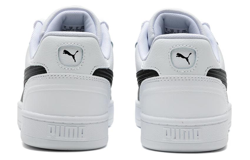 Puma Дышащие низкие скейтбордические кроссовки Caven 2.0 Унисекс Черно-белые 395016-03