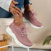 Модные женские кроссовки 2024 Новые весенне-осенние Новые сетчатые дышащие туфли на плоской подошве Удобные легкие вязаные кроссовки Дизайнерская обувь