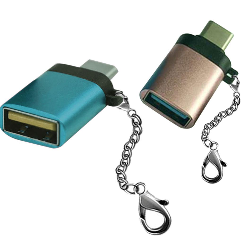 USB C Адаптер Многоцелевой Портативный Type C на USBA Коннектор Для Ноутбуков Зарядных Устройств Устройство Портативное