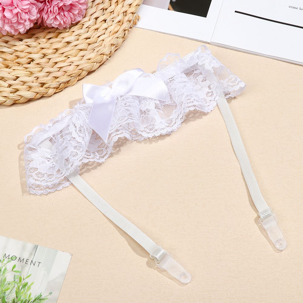 1pcs Party Accessories Bowknot Lace Belt Sexy Fashion Leg Ring Thigh Ring Garter Bridal Leg Garter