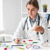 48 Pieces Fun Nurse Pens Set 12 Pcs Syringe Pens 12 Pcs Pill Pens 24 Pcs Blood Bag Sticky Notes Retractable Novelty Ballpoint Pen Cute Ballpoint Pens