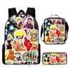 Naruto Naruto Surrounding Primary School Bag Cartoon Animation Backpack Satchel Pencil Case