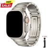 Титановый ремешок для Apple Watch Ultra3 2 49мм 11 10 9 8 7 46мм 42мм 45мм 41мм Удобный браслет Наручный ремешок iWatch 6 5 4 SE 44мм