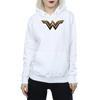 DC Comics Womens/Ladies Justice League Movie Wonder Woman Emblem Hoodie