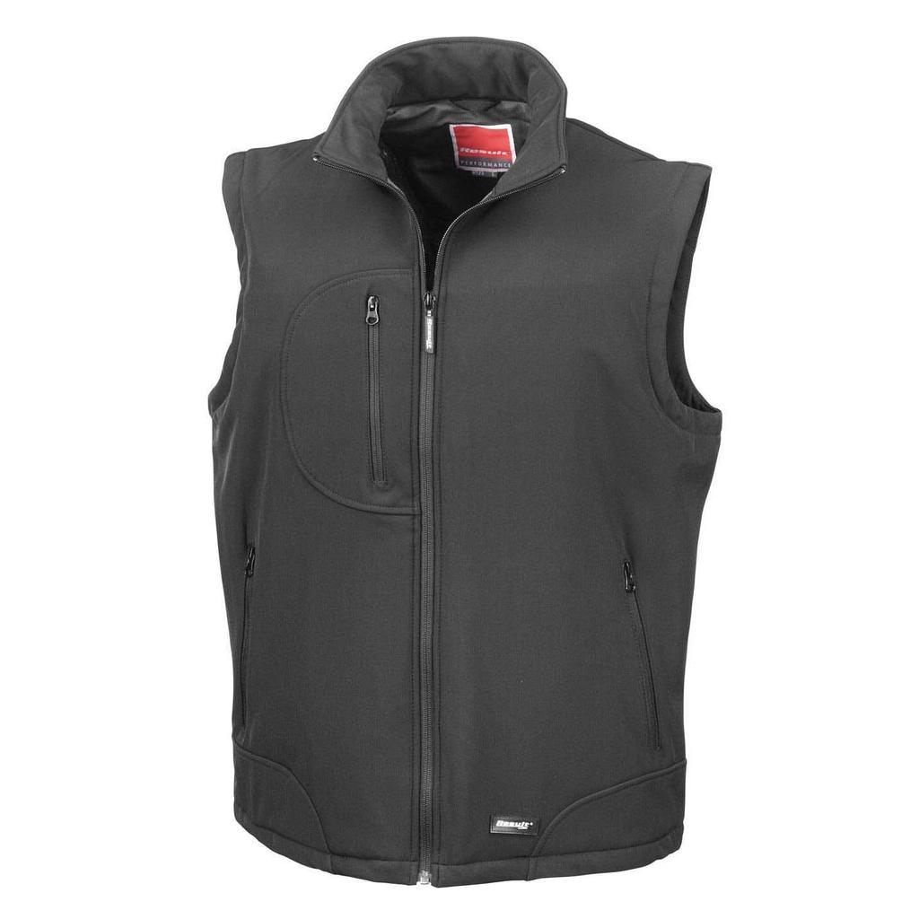 Result Мужская дышащая водонепроницаемая куртка Softshell Bodywarmer