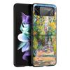 Клод Моне Сад Мосты с Лотосами Чехол Для Samsung Galaxy Z Flip 7 6 5 4 3 z Flip7 Flip6 Flip5 Flip4 5G Чехол для Телефона Flip3 Складной