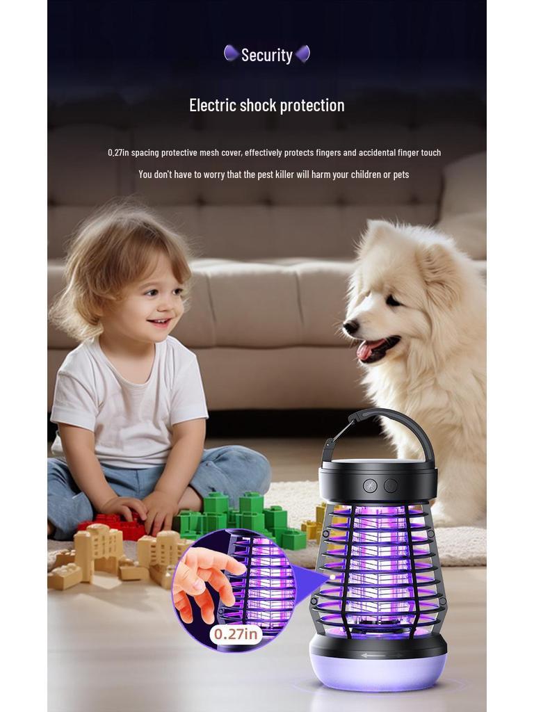 2025 High-Power Outdoor Mosquito Killer Lamp for Camping and Home Use