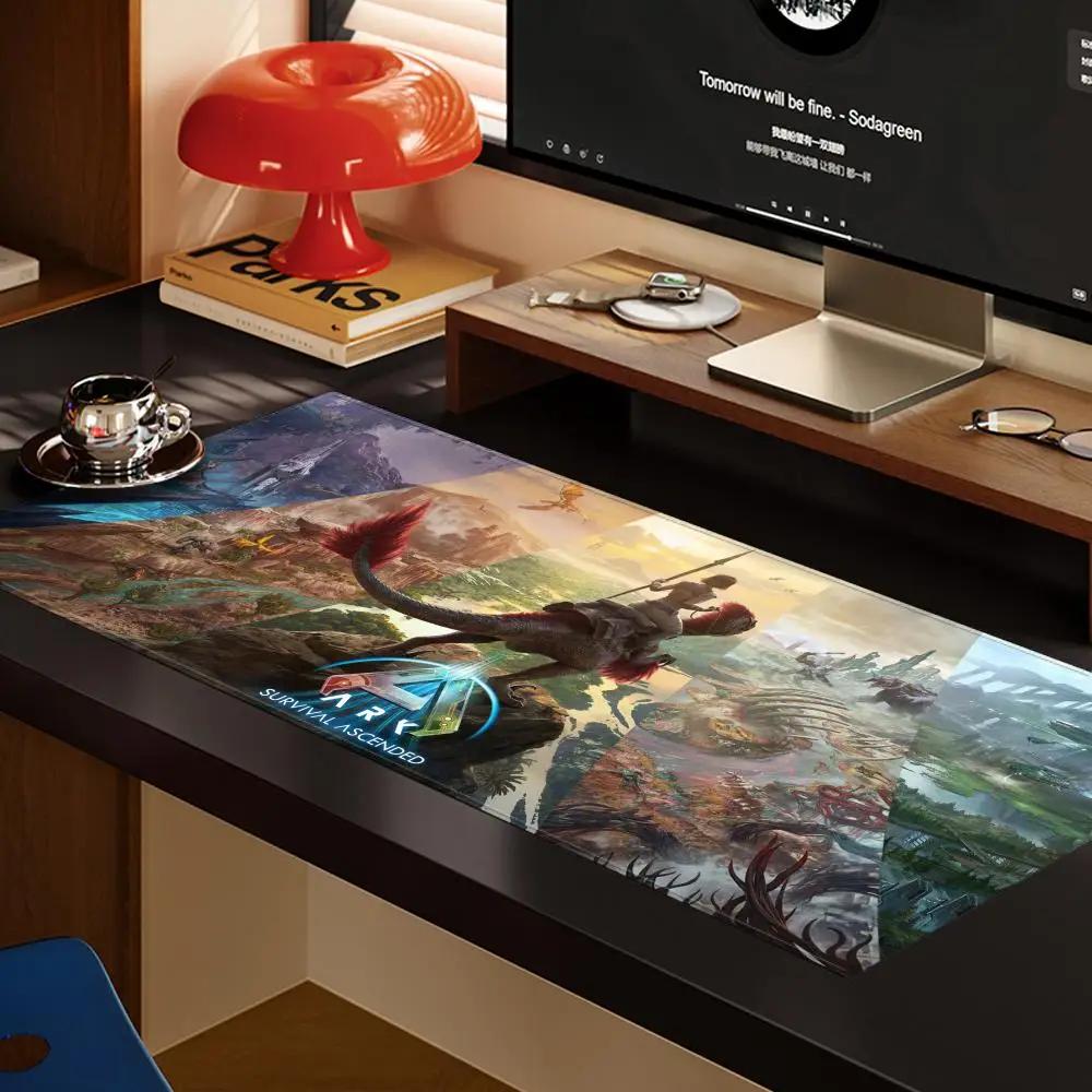 Ark Game Survival Ascended Коврик для мыши MouseMat XXL Компьютерные аксессуары Большой коврик для клавиатуры и ноутбука Новый продукт Геймер